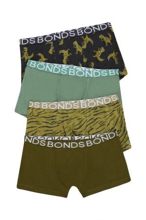 Boys Trunk 4 Pack