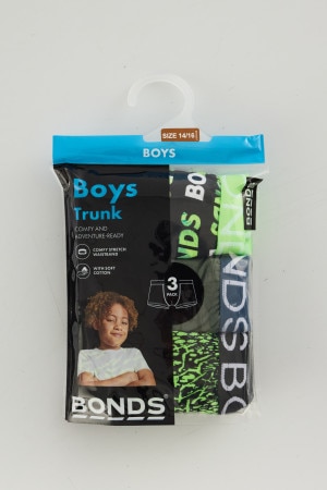 Boys Trunk 3 Pack