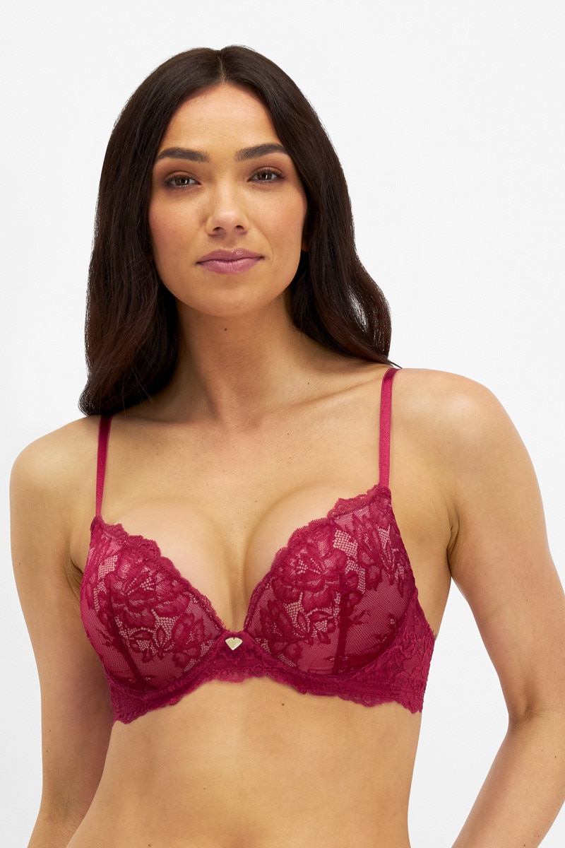 Temple Luxe Lace Level 2 Push Up Bra