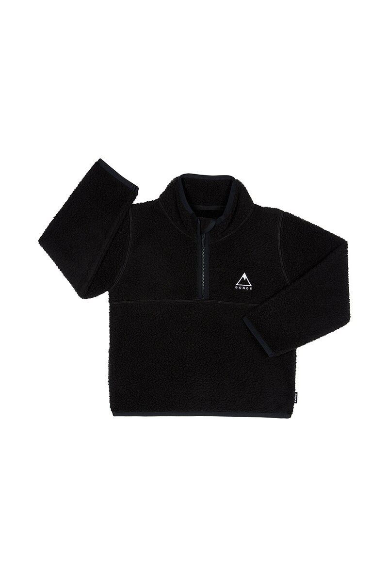 【DEARMINE】Rover Fleece Boucle Half Zip-Up 18306_369_B_OFF_FRT.jpg