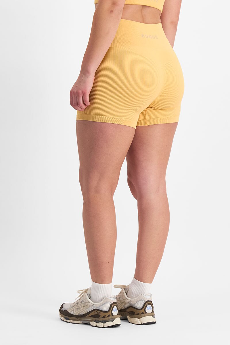 Bonds Move Rib Seamless Crop | Womens T-Shirt | CQXTI