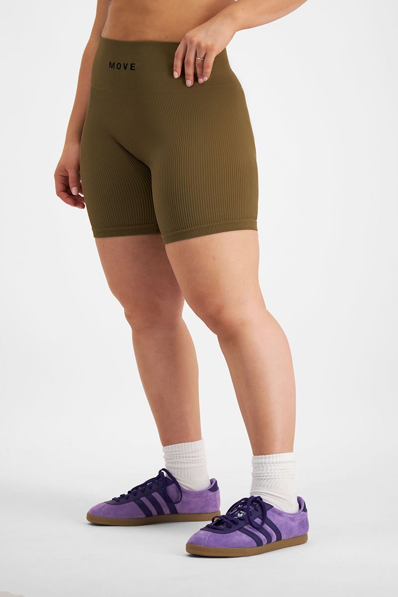 Move Rib Seamless Mini Crop | Womens T-Shirt | CQXMI