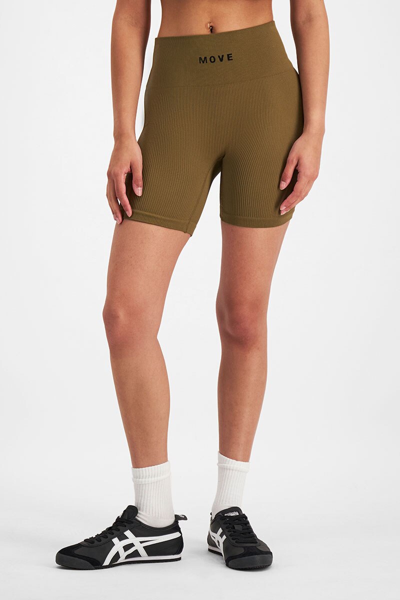 Move Rib Seamless Mini Crop | Womens T-Shirt | CQXMI