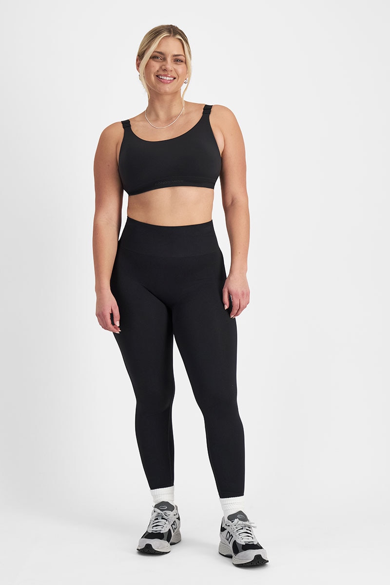 BONDS Move Seamless Bralette | CRTDI | Black