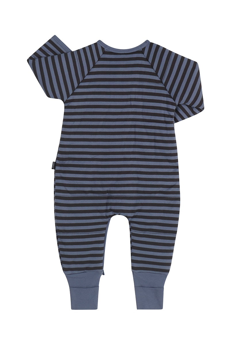 BONDS Padded Zip Wondersuit | BX7MA | Cosy Stripe Waterhole