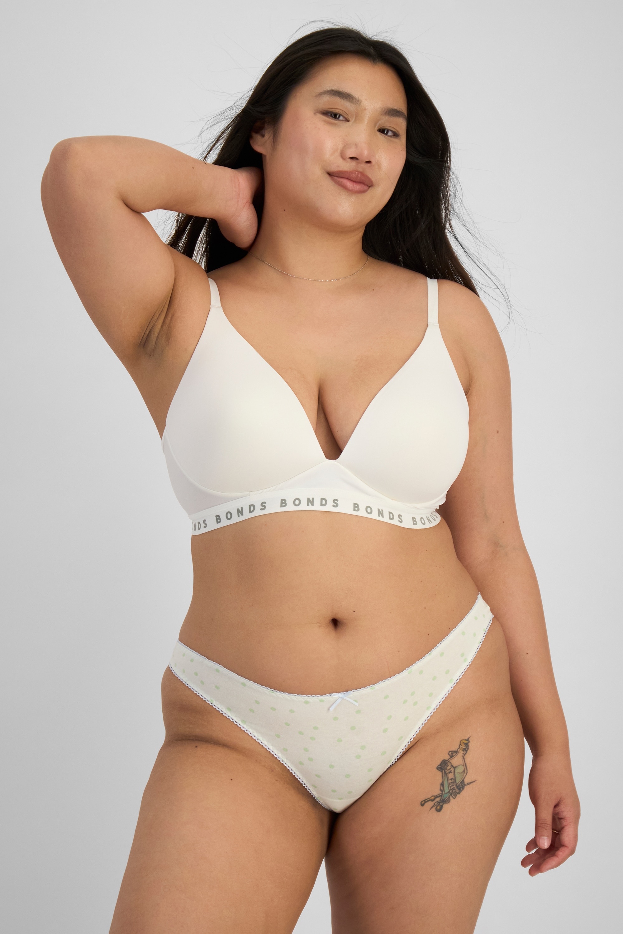 Bonds Women's Match Cotton Its Gee Size: 18