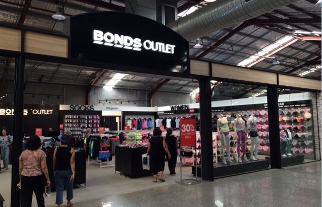 Bonds Outlet Sydney Outlet Village
