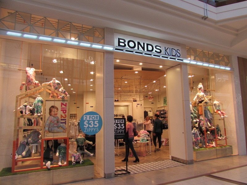 Bonds Kids Store Chadstone
