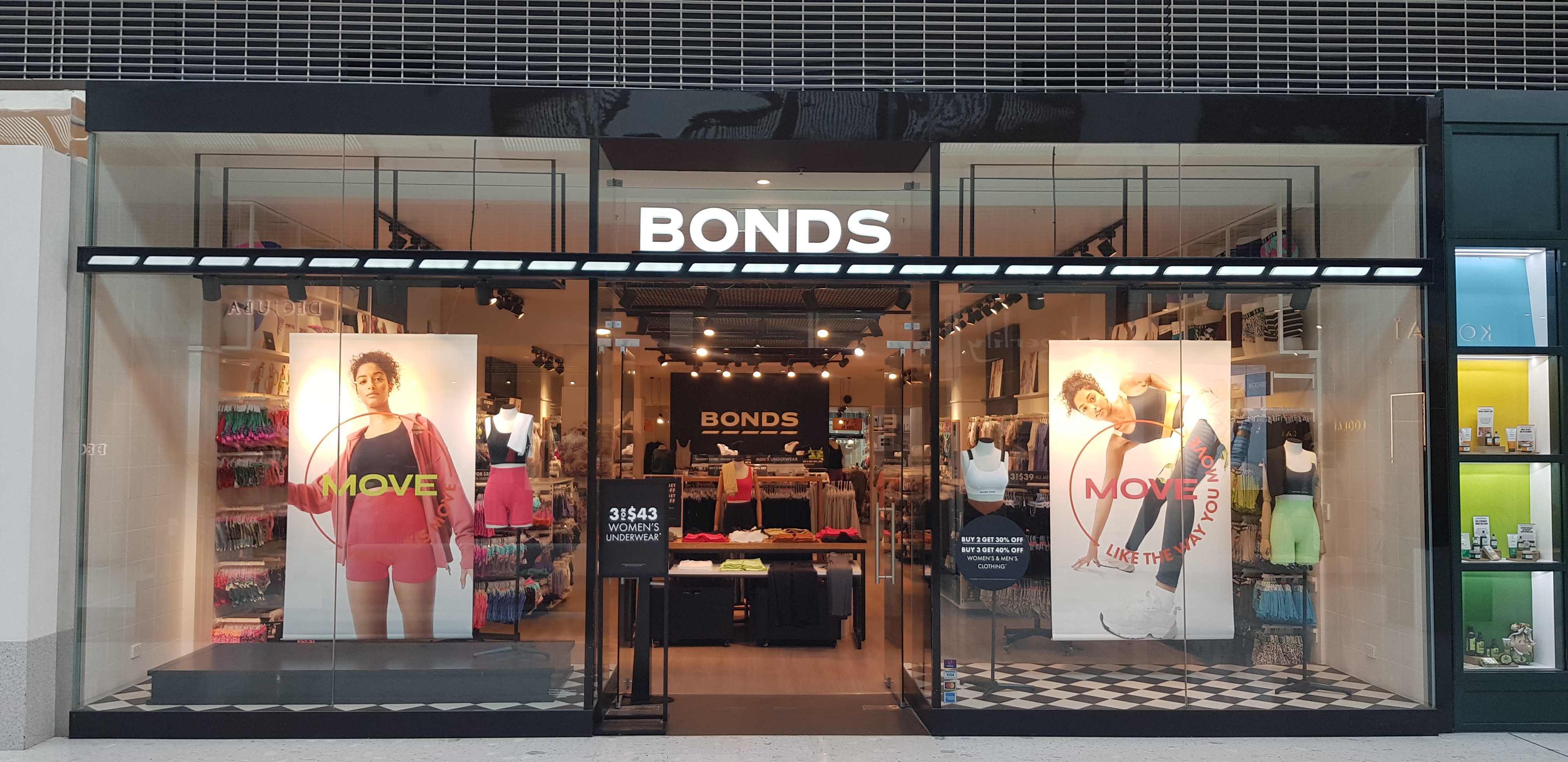 Bonds Store Erina Fair