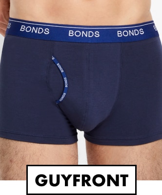 6 Pairs X Mens Bonds Guyfront Trunks Underwear - Mixed Pack