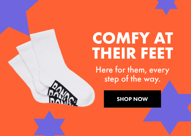 Our sole purpose. To show them comfy from an early age. Shop Kids Socks Now.