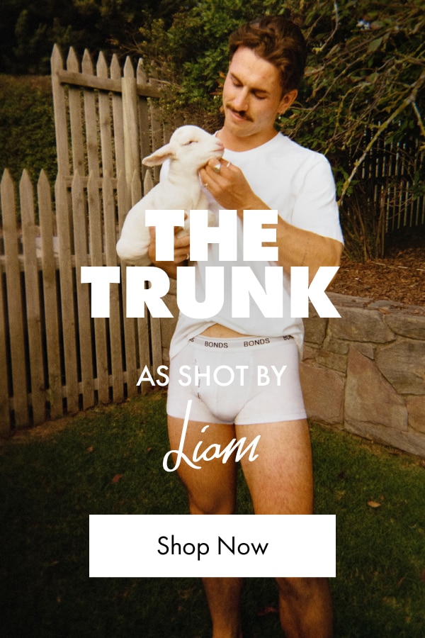 The Trunk. As Shot By Liam. Shop Now