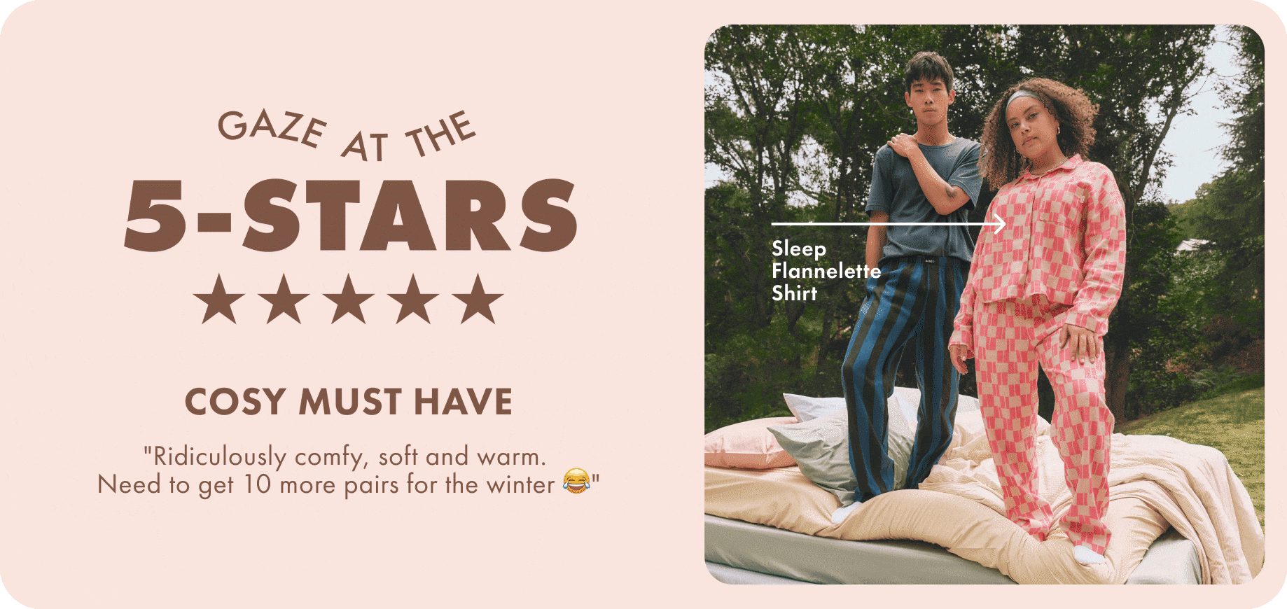 Gaze at the 5-stars sleep reviews