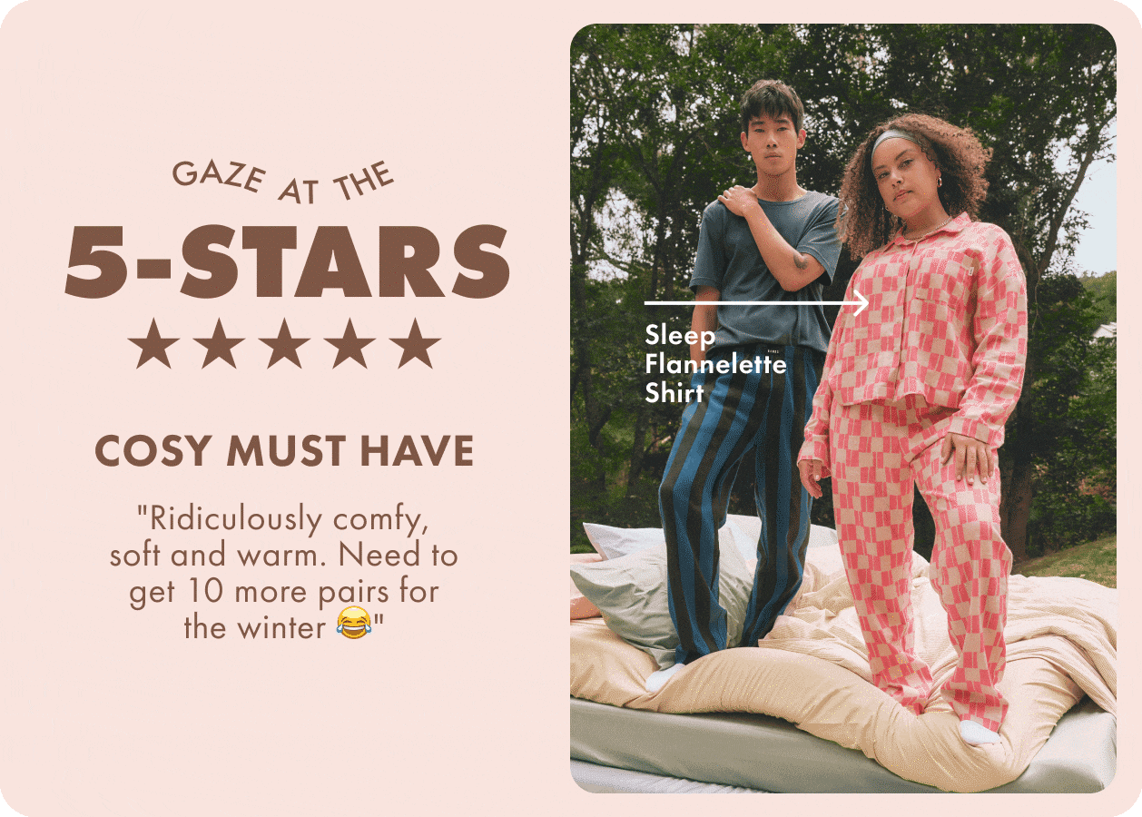 Gaze at the 5-stars sleep reviews