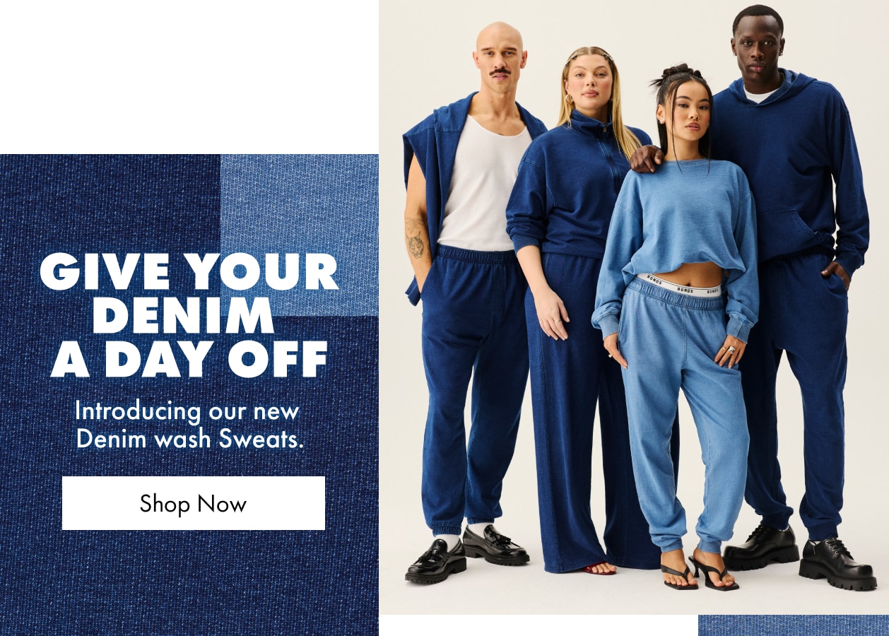 Give Your Denim A Day Off.