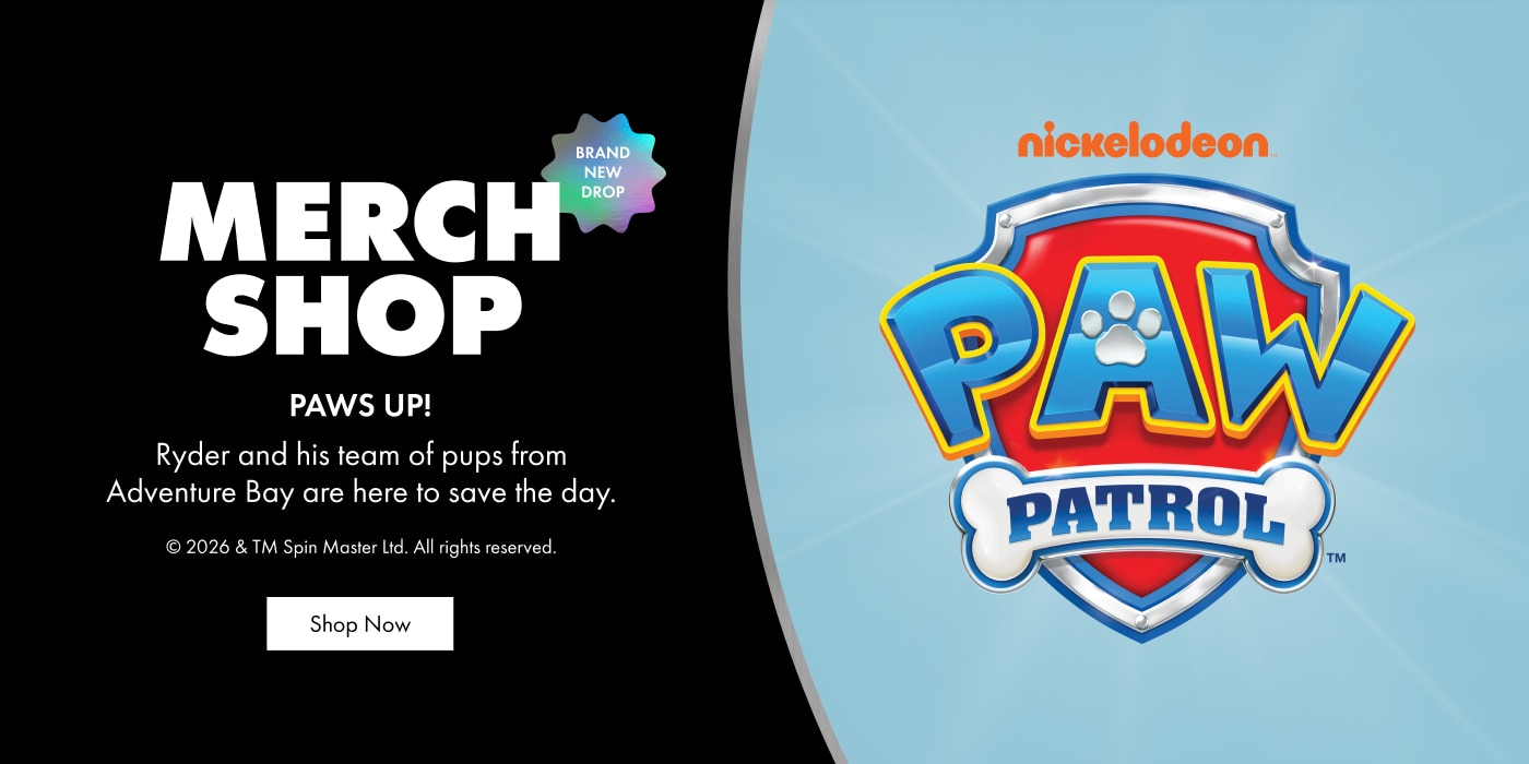 Merch Shop. Paws Up! Ryder and his team of pups from Adventure Bay are here to save the day.