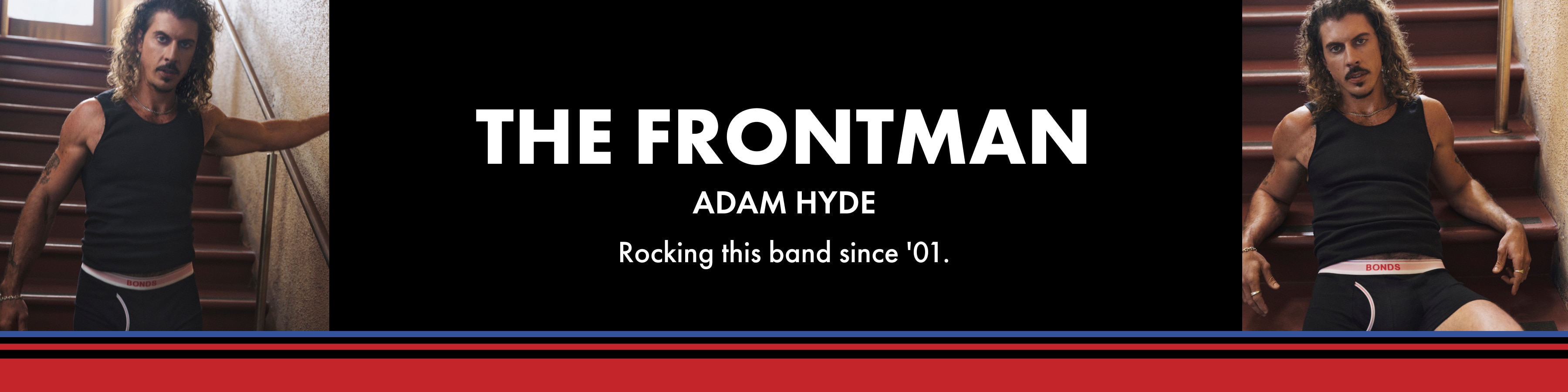 THE FRONTMAN AMAM HYDE. Rocking this band since 01.