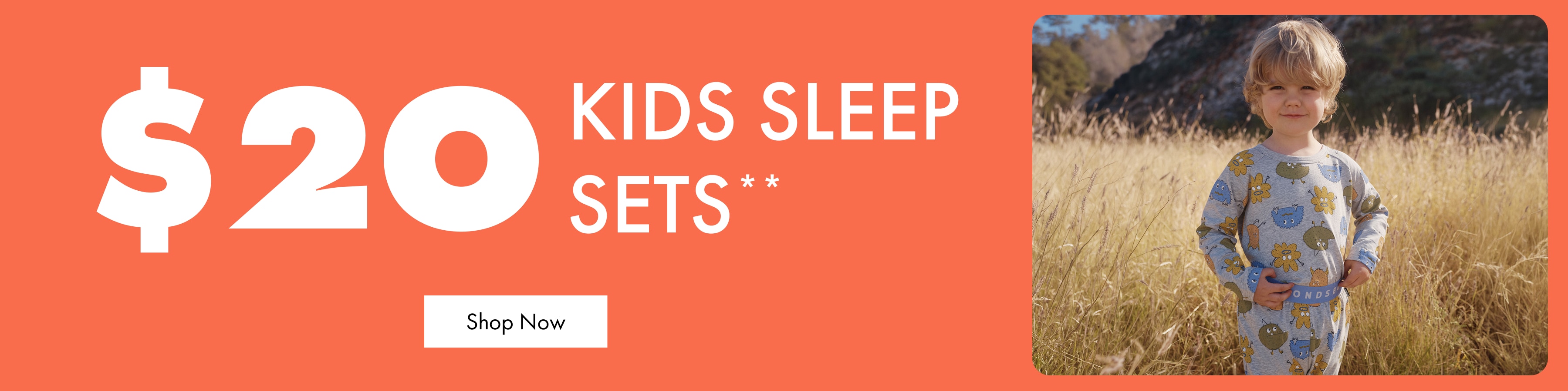 $20 KIDS SLEEP SETS
