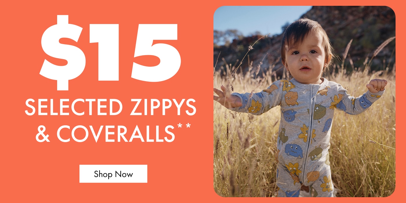 $15 Zippys & Coveralls