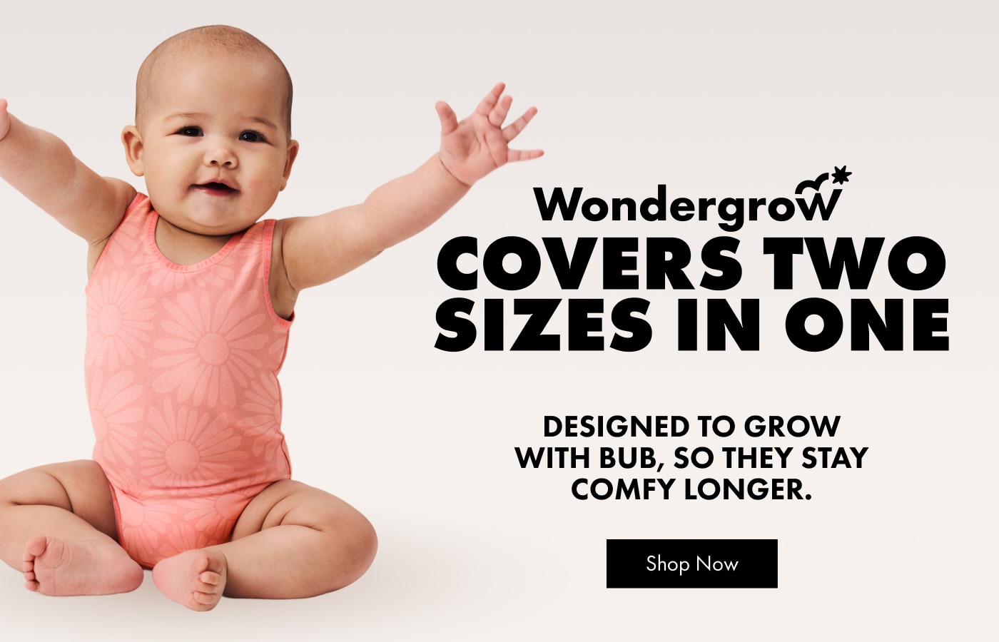 Wondergrow. Covers two sizes in one.
