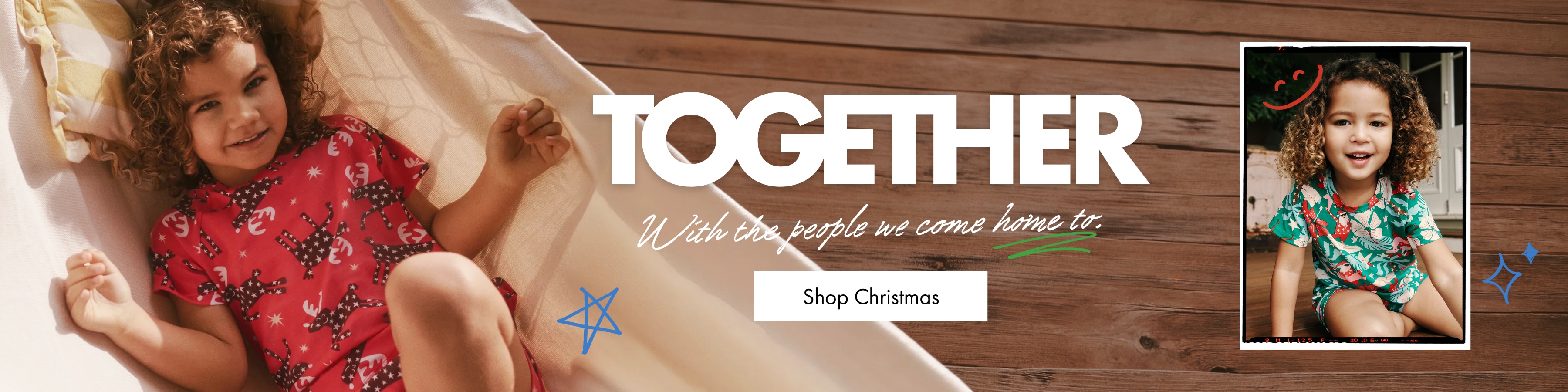 Together with the people we come home to.
