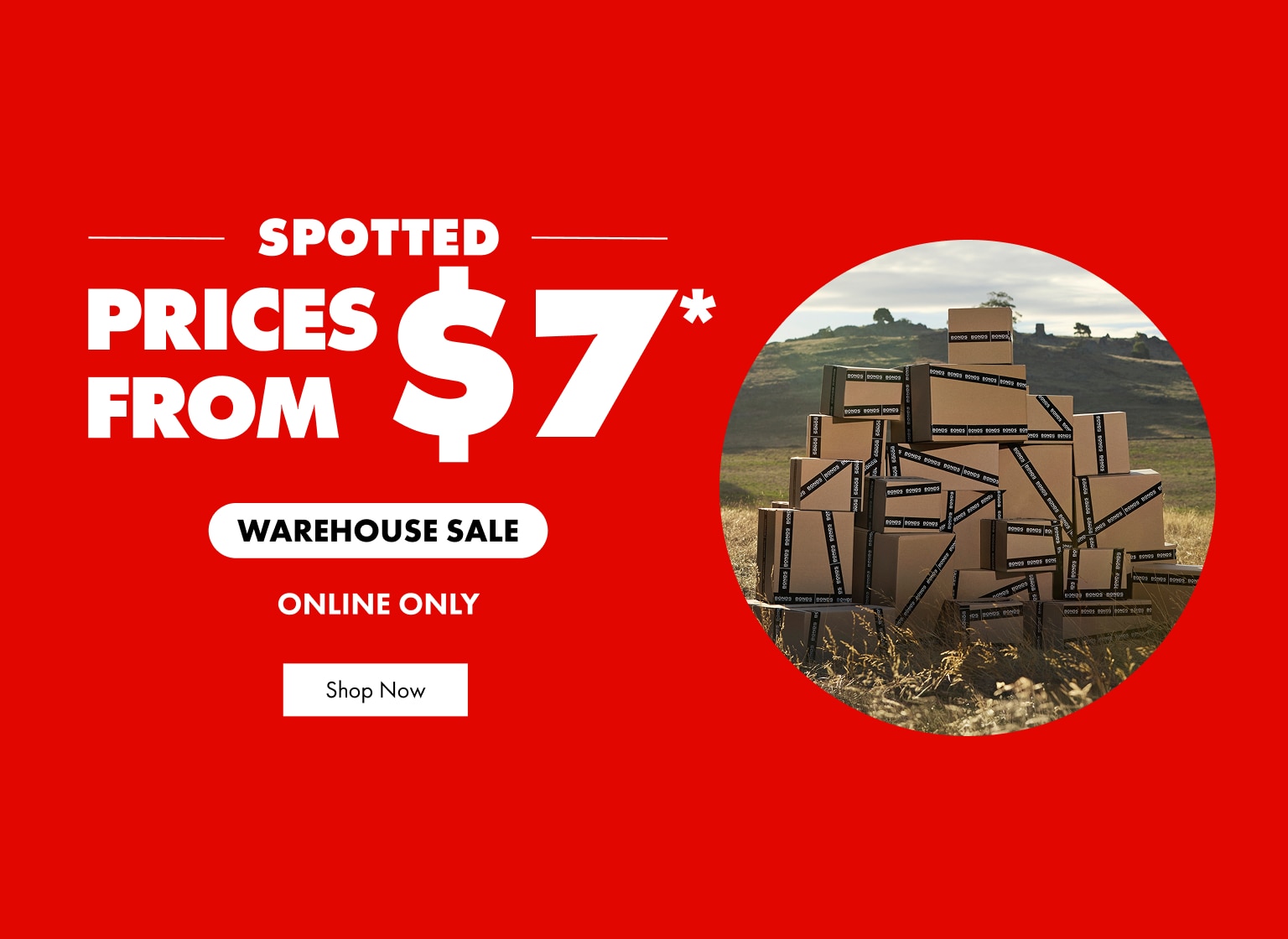 Spotted prices from $7