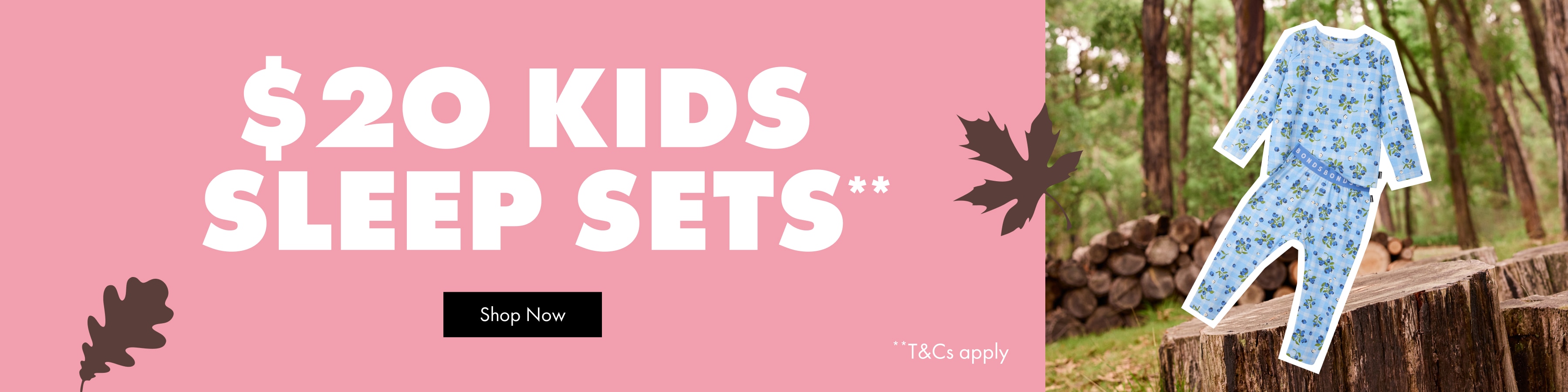 $20 KIDS SLEEP SETS