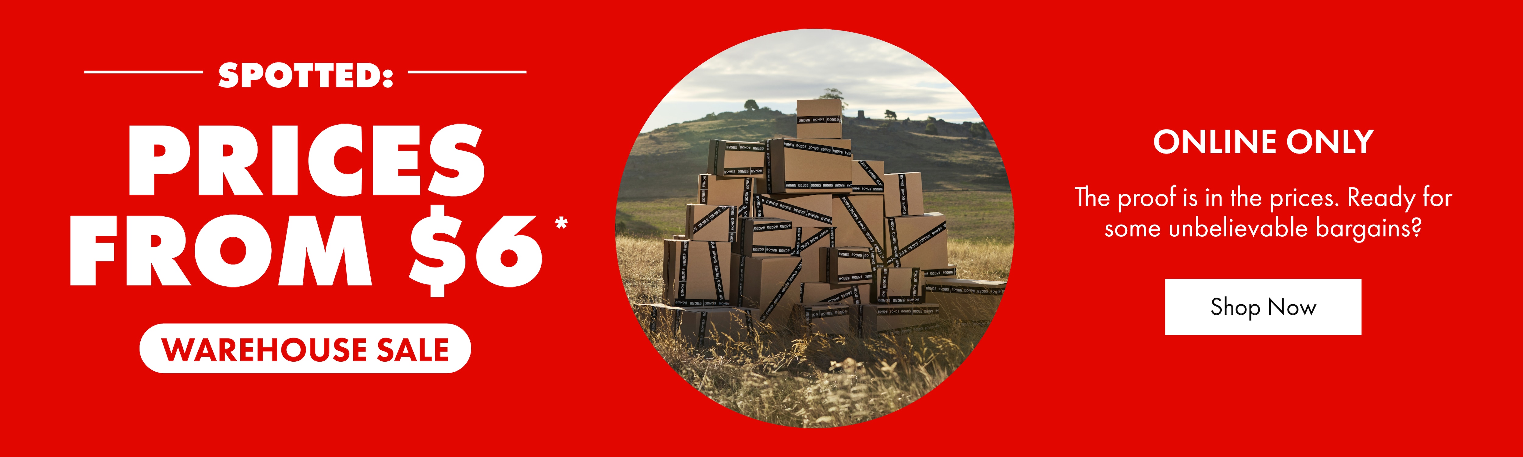 Spotted prices from $6