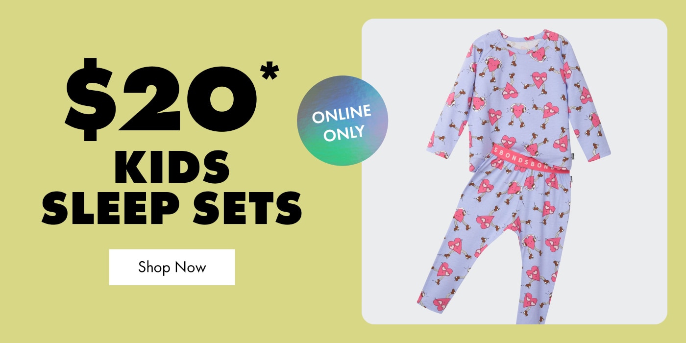 $20 KIDS SLEEP SETS
