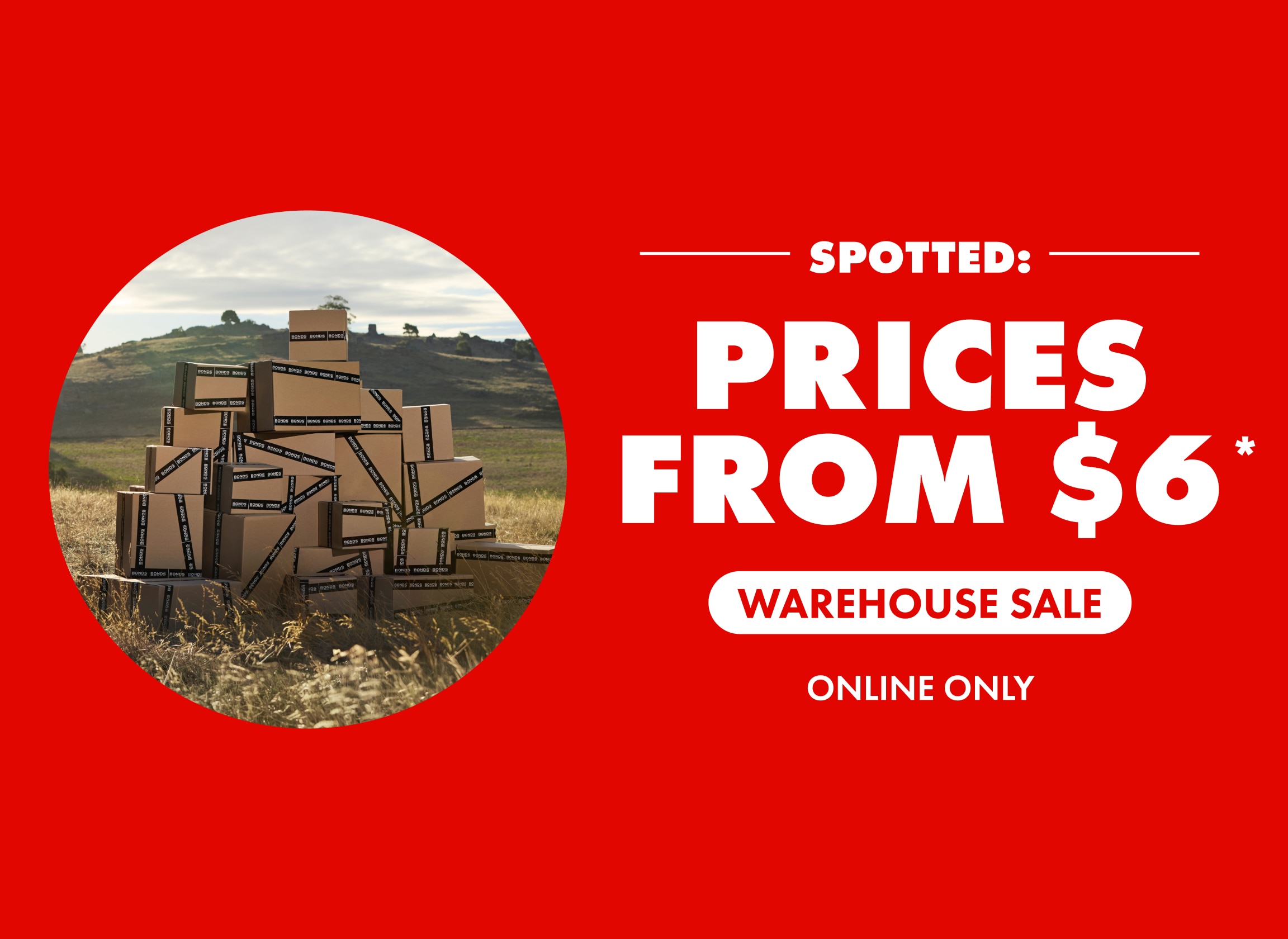 Spotted prices from $6