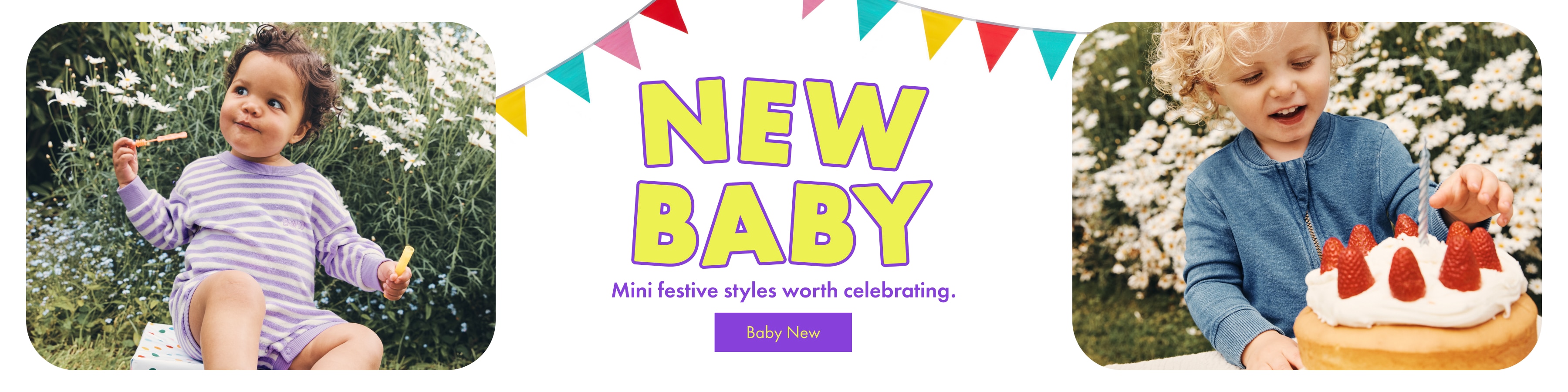 NEW BABY. Mini festive styles worth celebrating.
