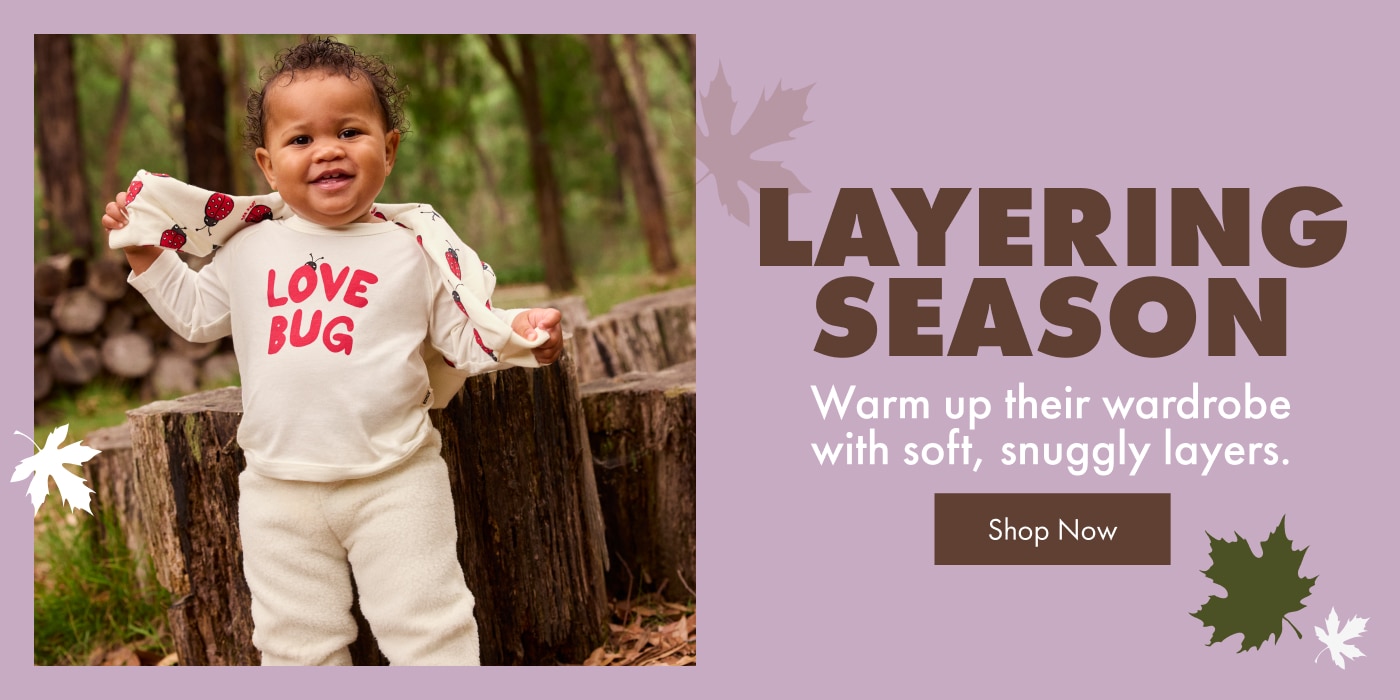  Layering Season. Warm up their wardrobe with soft, snuggly layers. 