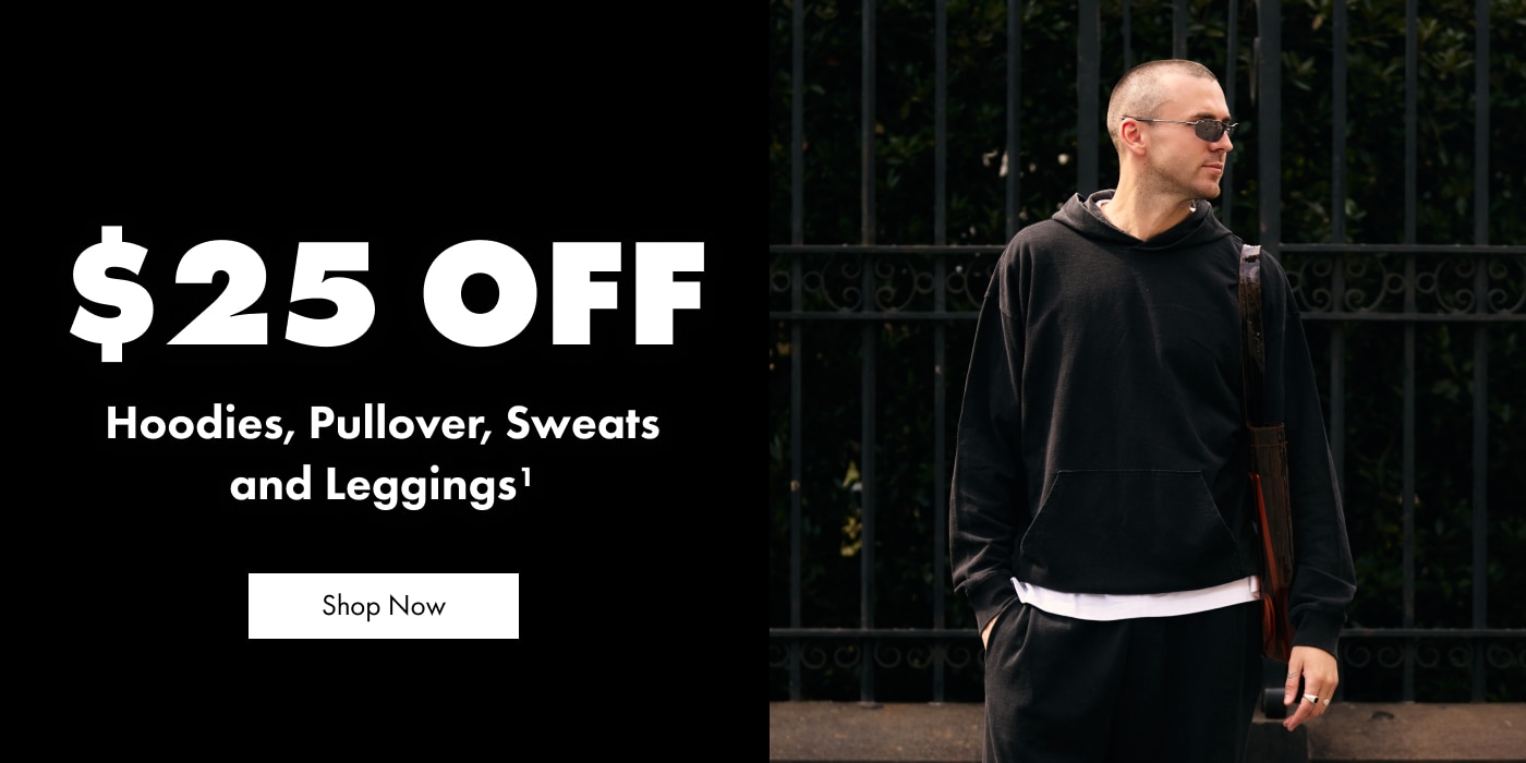 $25 Off Hoodies, Pullovers & Leggings
