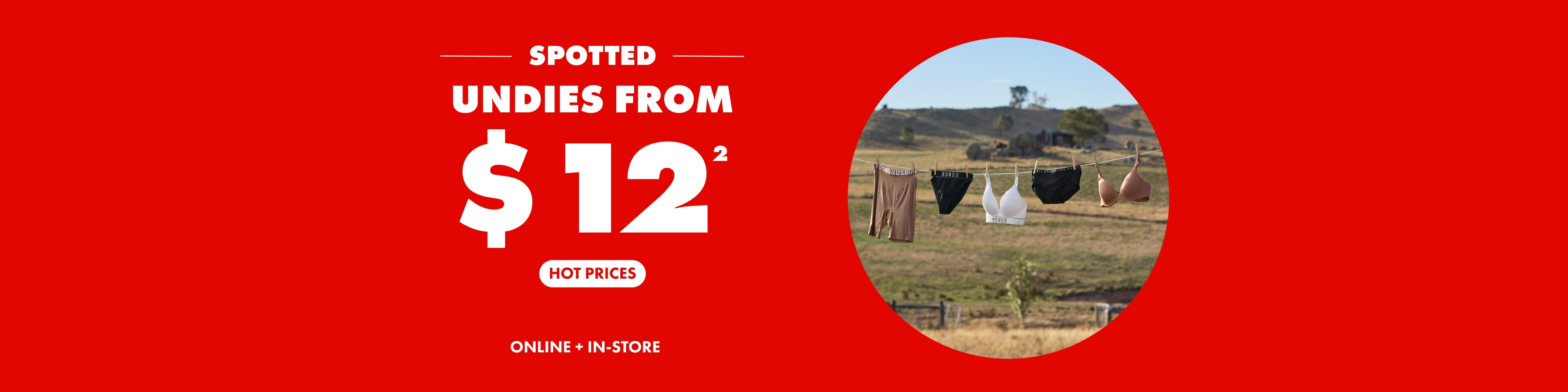 Undies From $12
